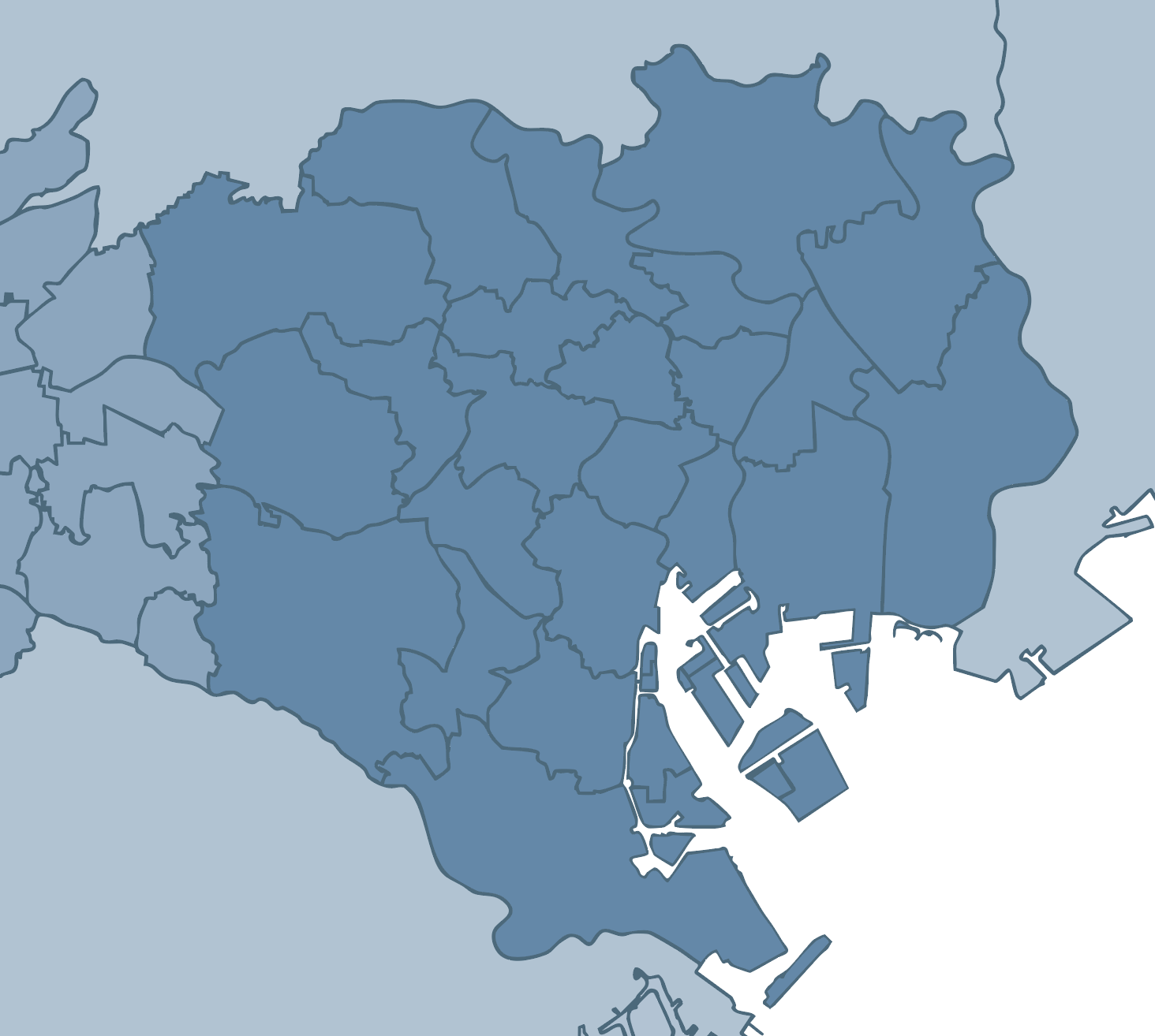 対応エリアマップ